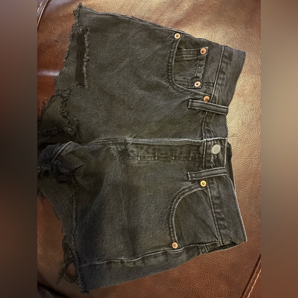 Levi's Pants - Levi's Black Jean Shorts